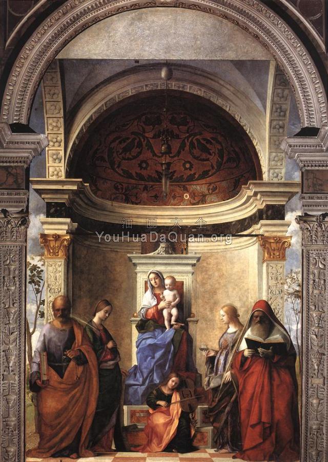 San Zaccaria altarpiece - 乔凡尼·贝利尼
